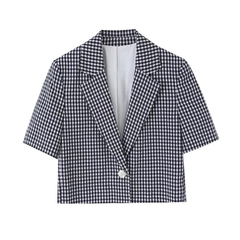 Karo Blazer Set