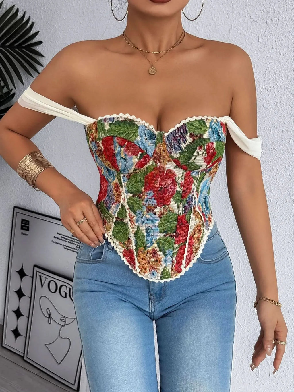 Retro Print Camisole