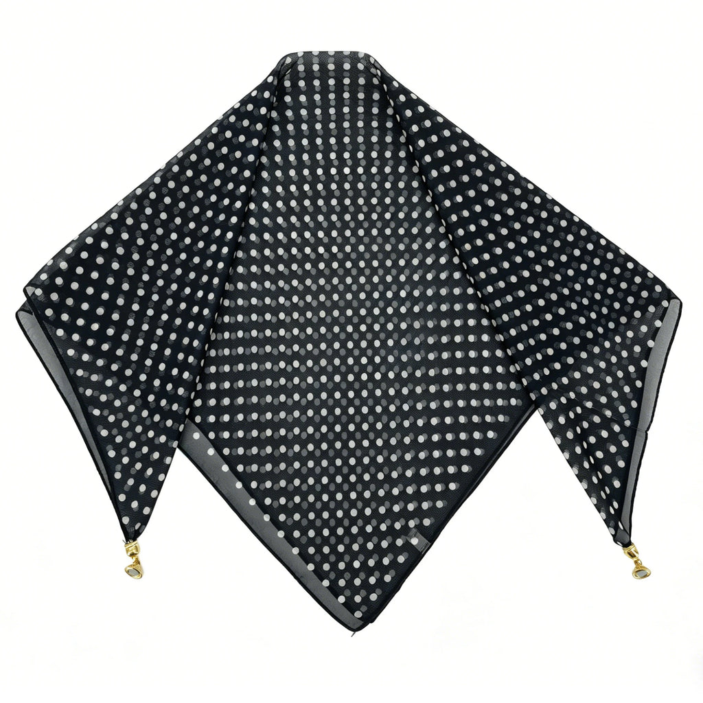 Polka-Dot Halstuch mit Magnetverschluss - JWANOFFIZIELL