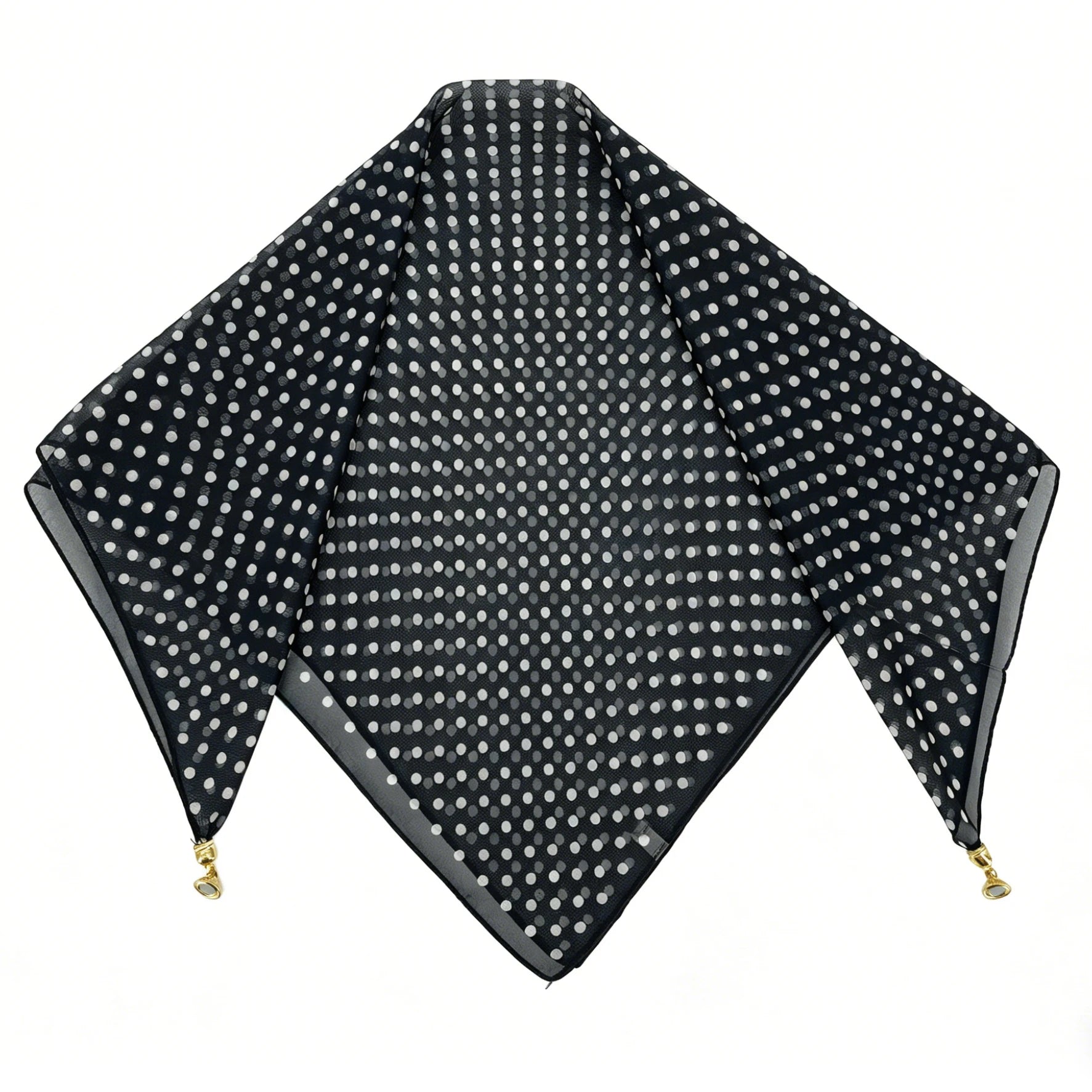 Polka-Dot Halstuch mit Magnetverschluss - JWANOFFIZIELL
