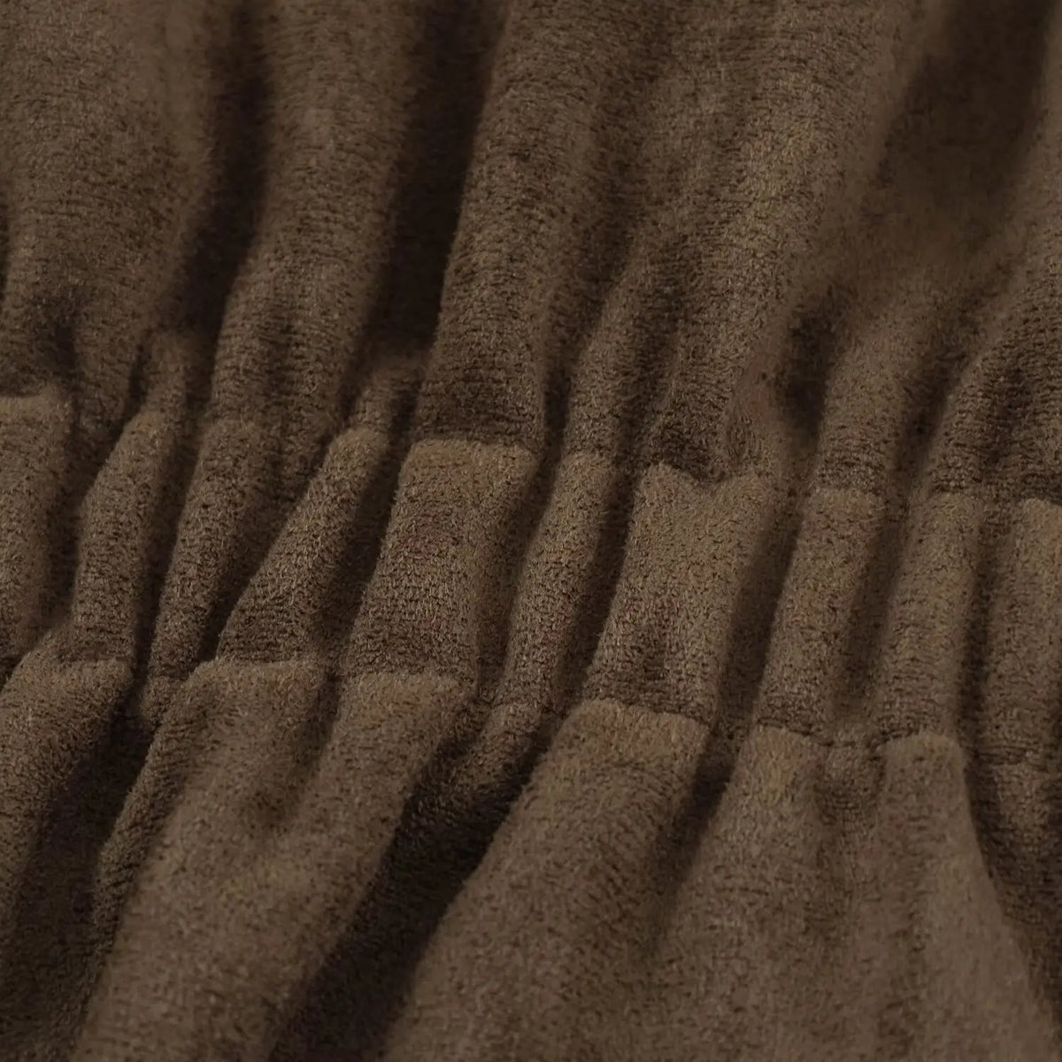 Veloursleder-Jacke Gürtel Minimal - JWANOFFIZIELL