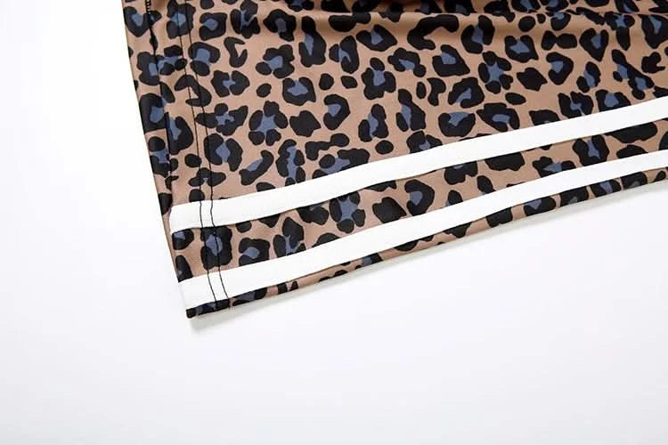 Leoparden Print Hose