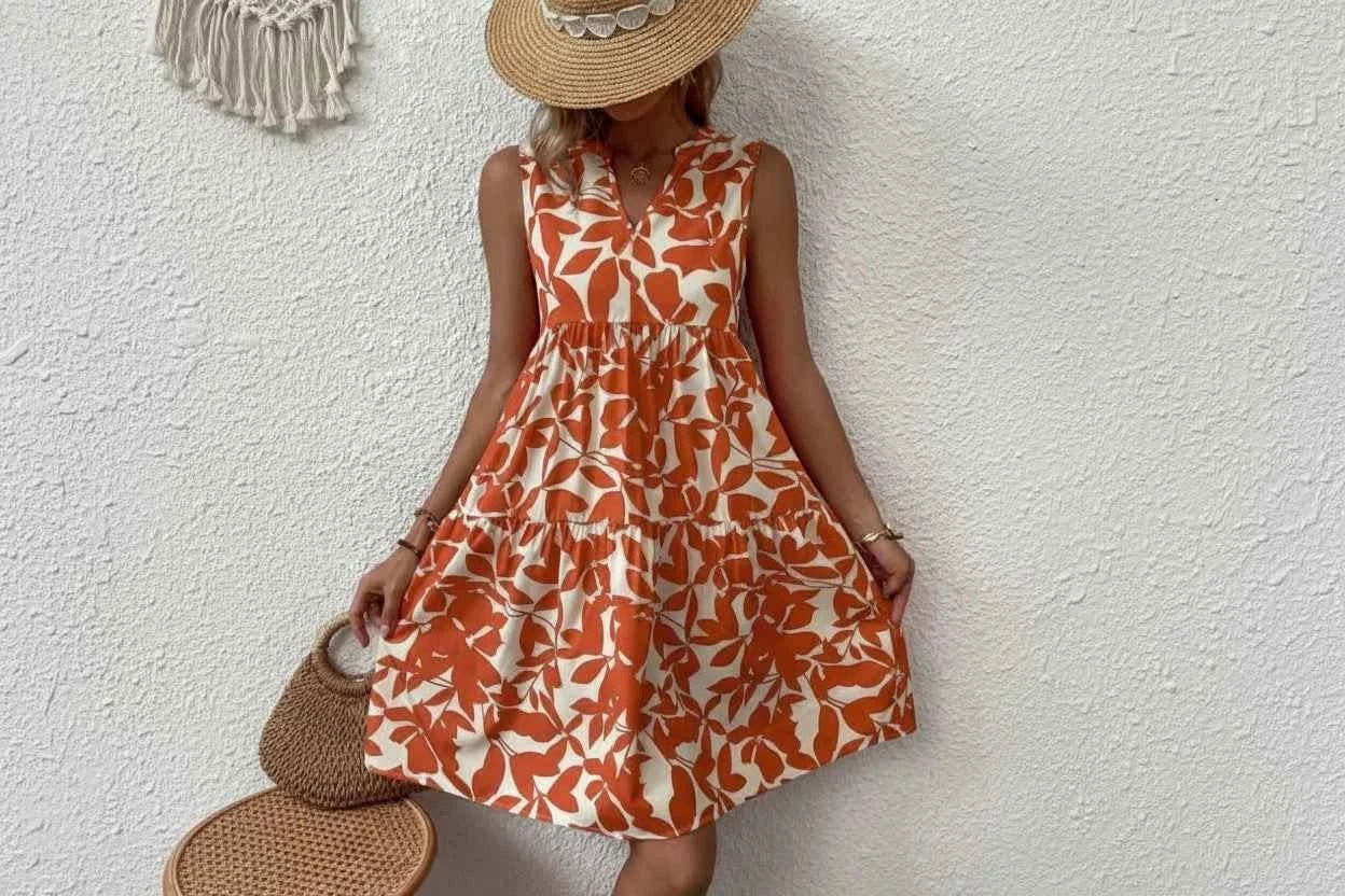 Boho Print Sommerkleid - JWANOFFIZIELL