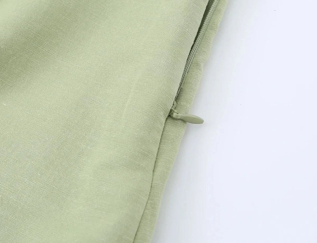 Rundhals Shorts Set