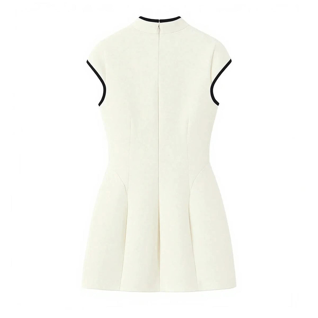 Cut-Out Mini Kleid
