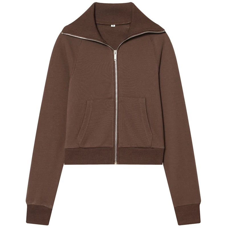 Trendige Fleece Flared-Hose mit Hohem Bund – Weiche Ausgestellte Freizeithose