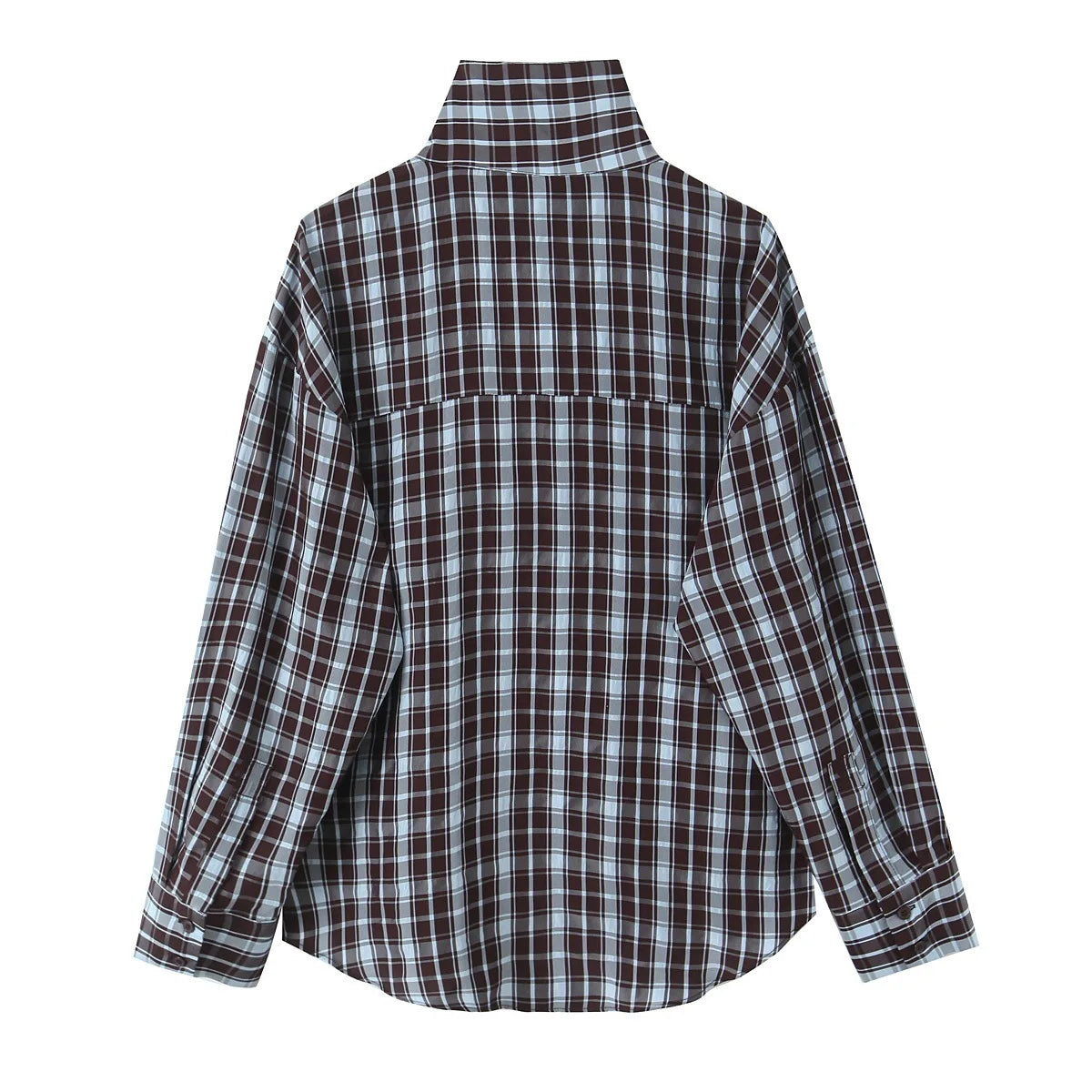 Bluse Kariert Locker - JWANOFFIZIELL
