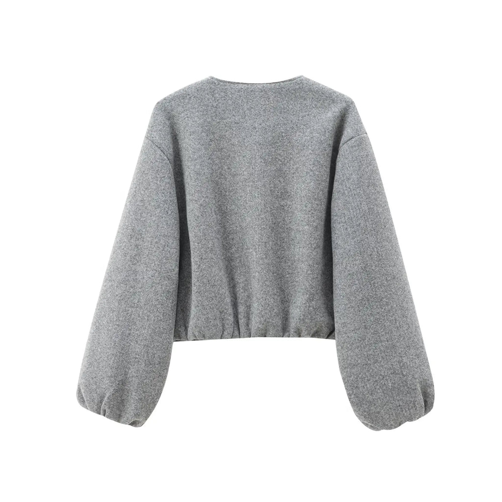 Fleece-Bomberjacke Sportlich - JWANOFFIZIELL