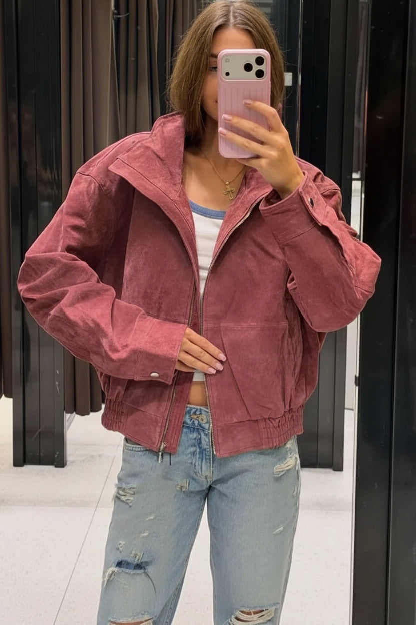 Oversize Bomberjacke Vintage - JWANOFFIZIELL