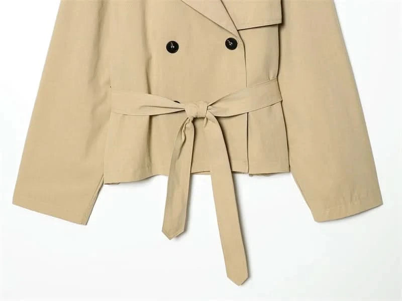 Kurzer Gürtel-Blazer