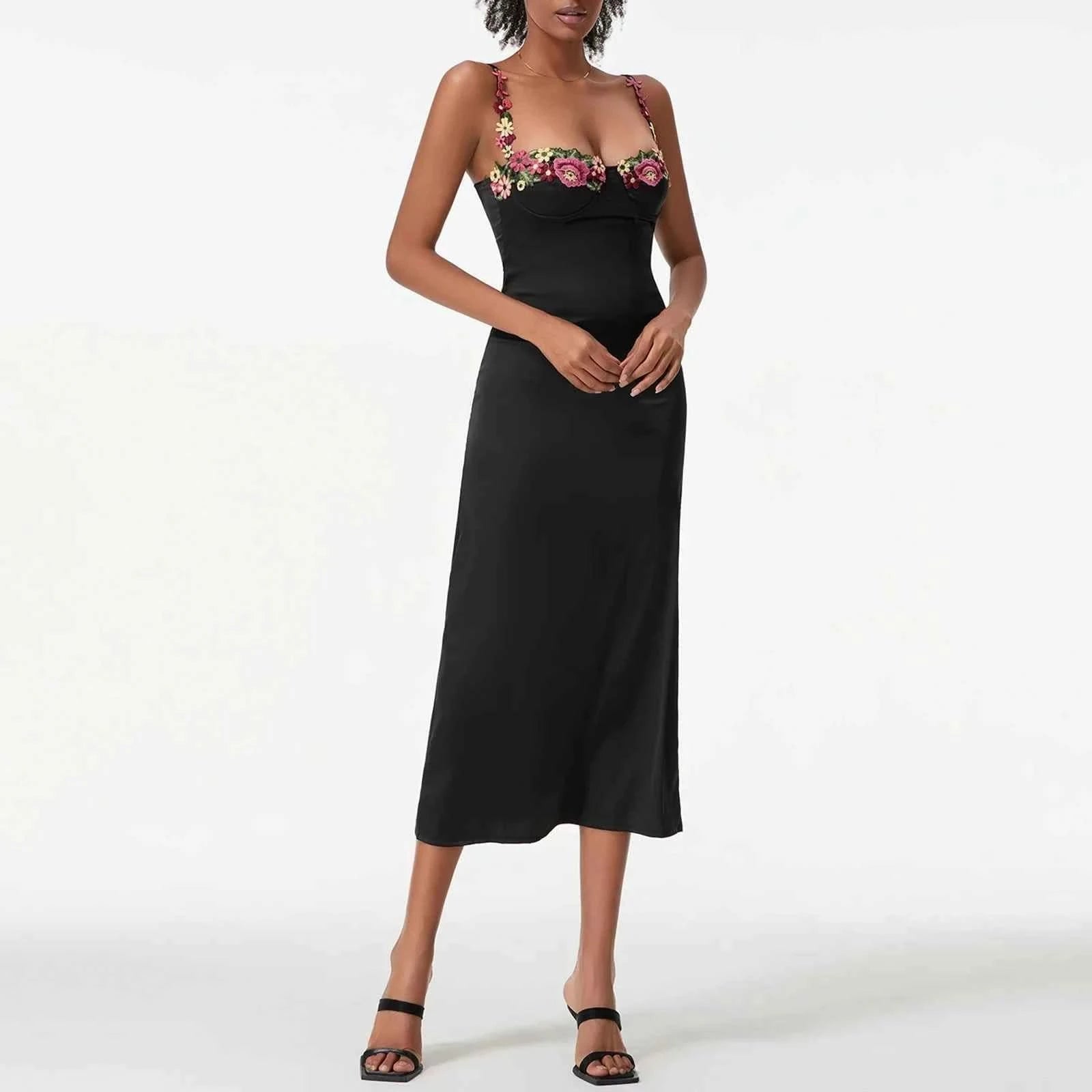Satin Bodycon Kleid - JWANOFFIZIELL