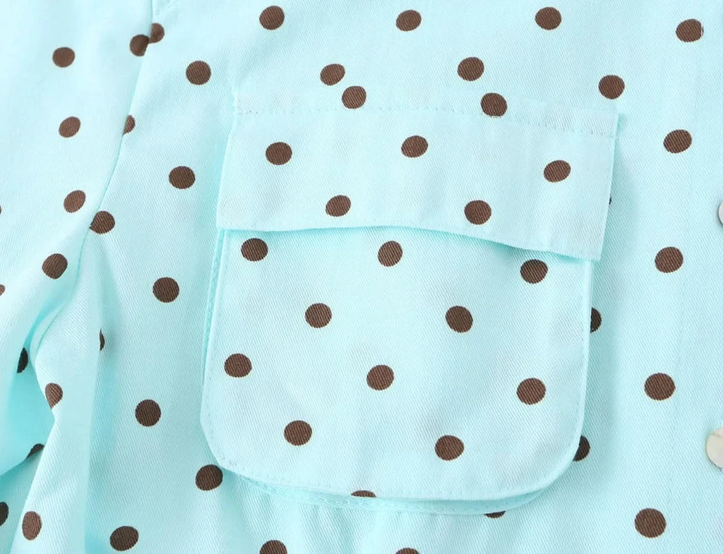 Punkte Shorts-Set