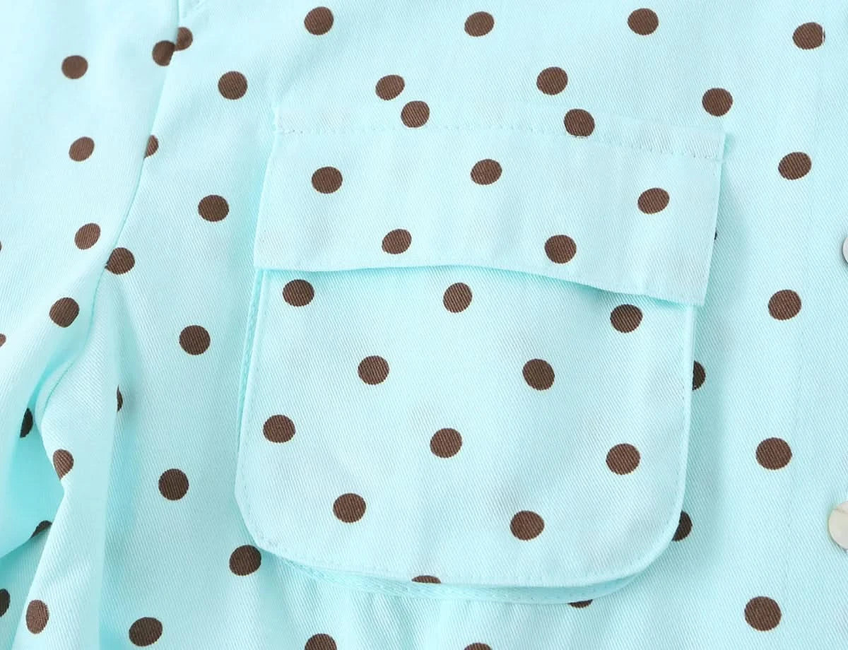 Punkte Shorts-Set