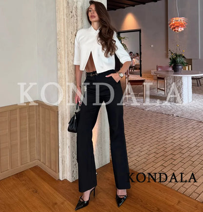 Eleganter Kurzarm-Blazer – Schicker Office-Look für den Sommer