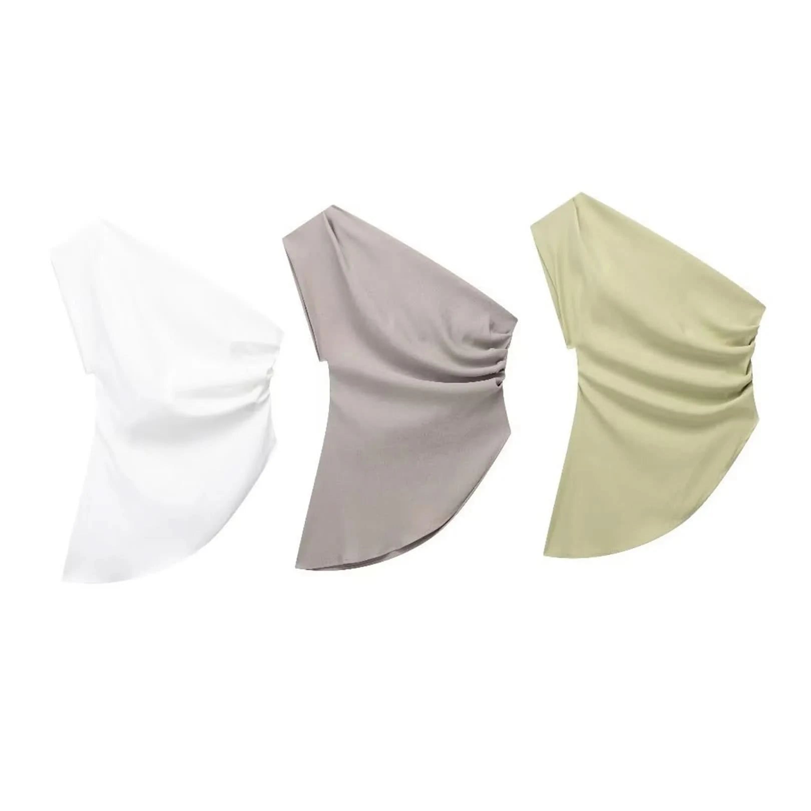 Asymmetrisches Off-Shoulder Top