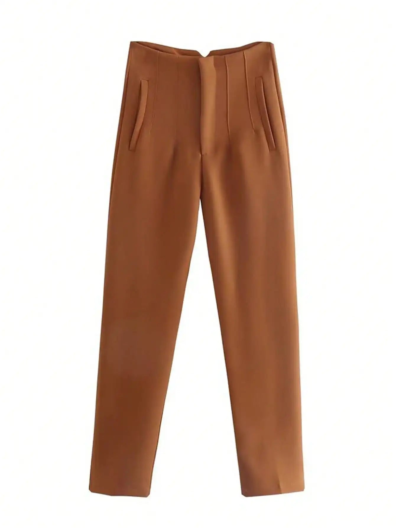 Elegante Bleistifthose Damen – High-Waist Slim-Fit Büro-Hose in vielen Farben