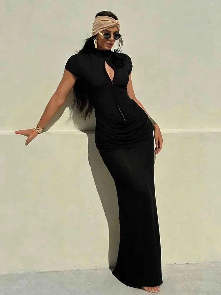 See-Through Maxi Kleid - JWANOFFIZIELL