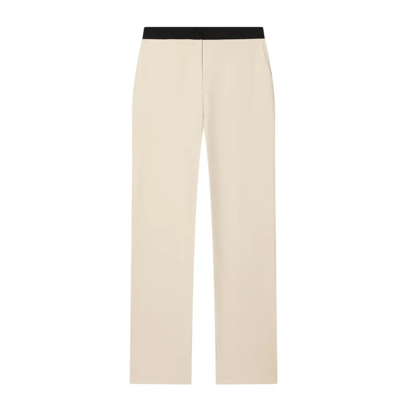Eleganter Hosenanzug in Elfenbein – Zweiteiliges Blazer & Hose Set für Business & Events