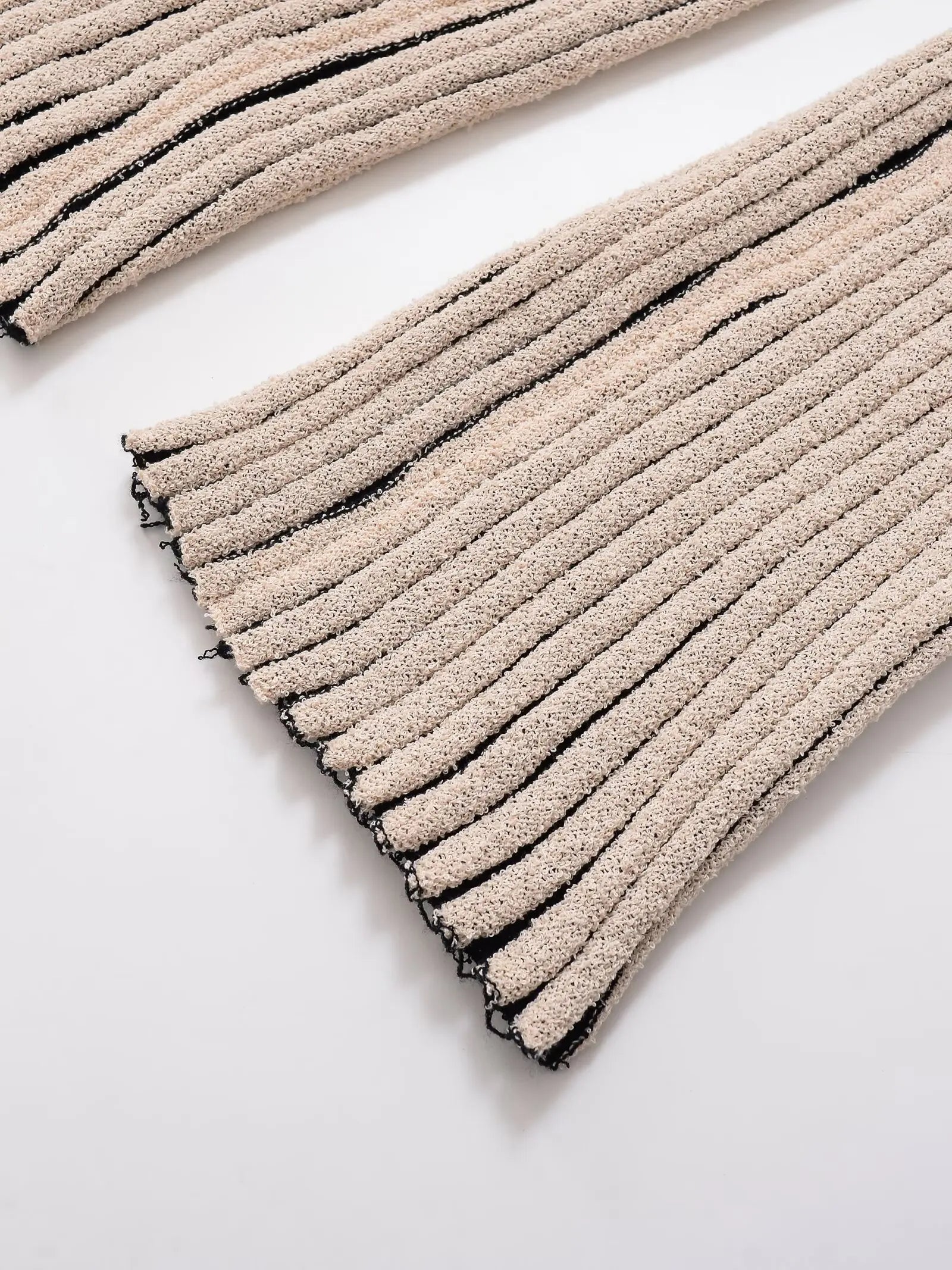 Gestreiftes Strick-Set Top & Hose - JWANOFFIZIELL