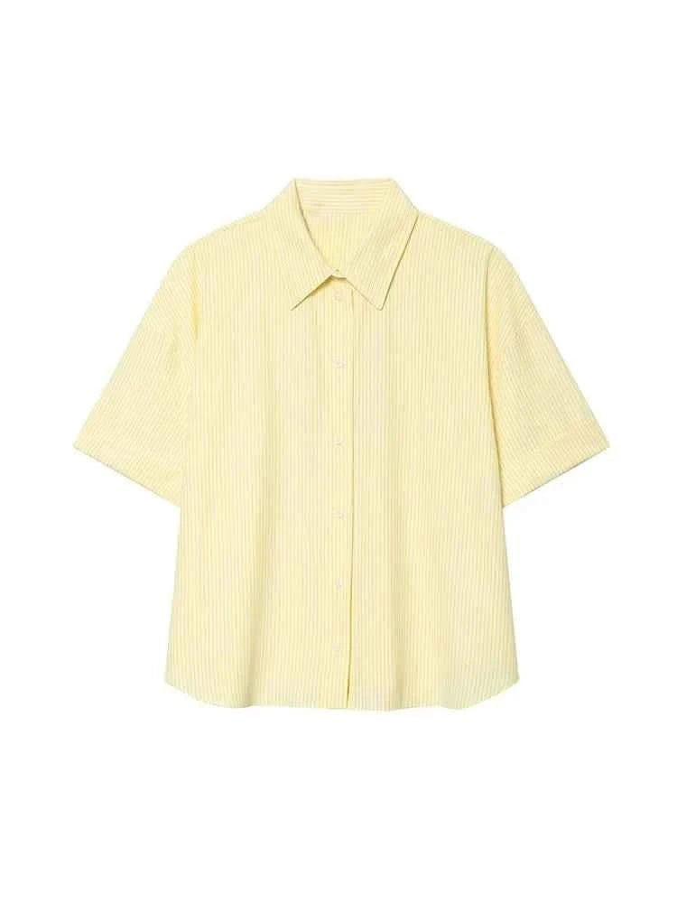 Streifen Shorts Set