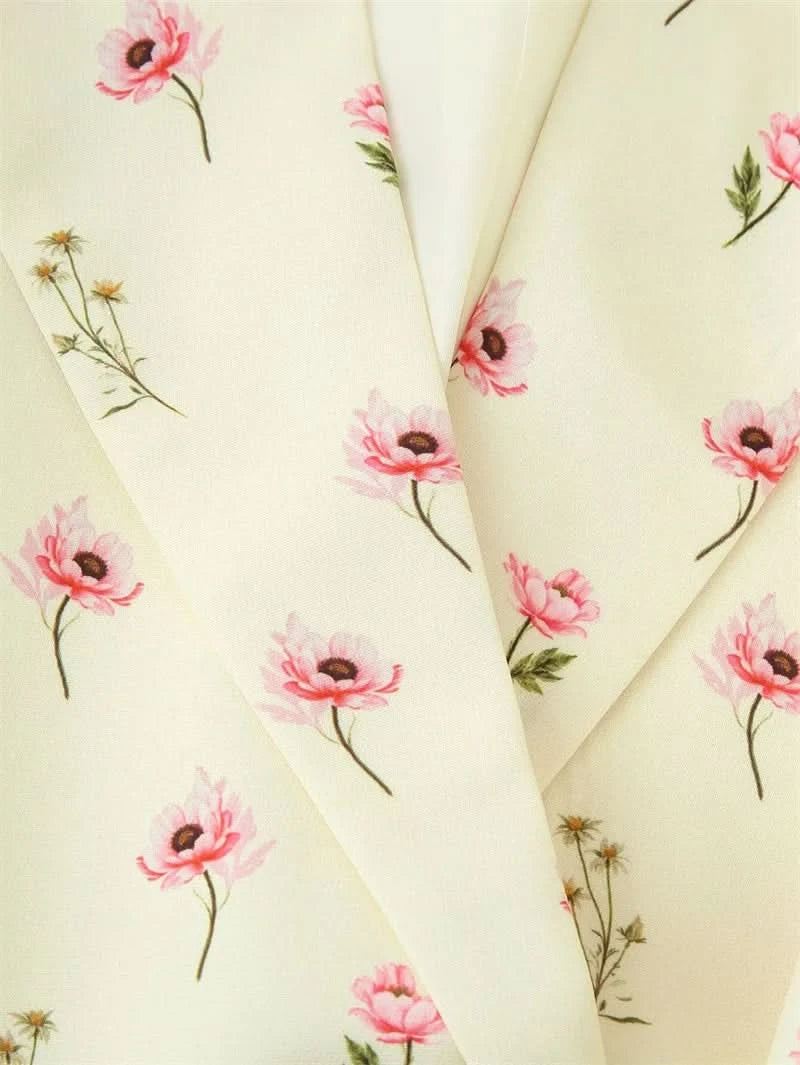 Print Schnür-Blazer