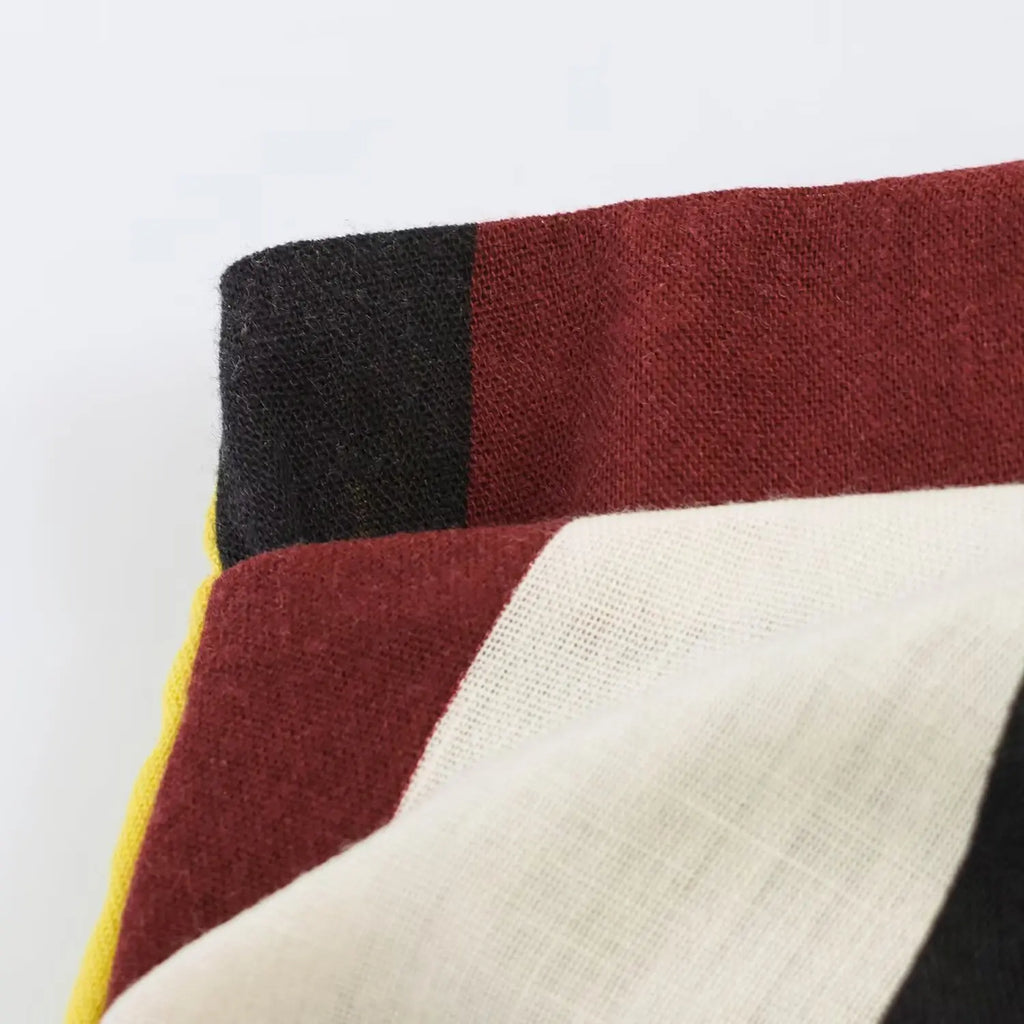 Vintage-Print Midirock mit Schlitz - JWANOFFIZIELL