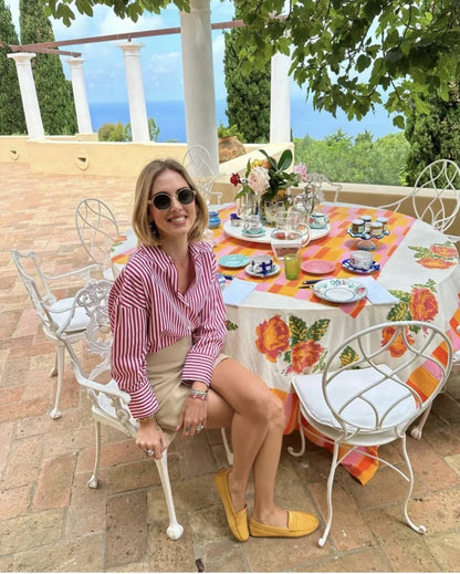 Lässiges Streifenhemd im Loose-Fit – Stylisches Langarm-Popeline-Shirt