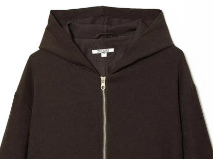 KONDALA Piloten-Jacken-Set Damen – Hoodie Jacke & Hose mit Kordelzug Herbst/Frühling