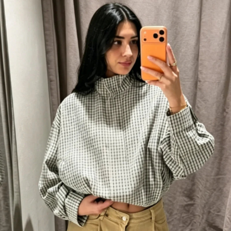 Cropped Bomberjacke Basic - JWANOFFIZIELL
