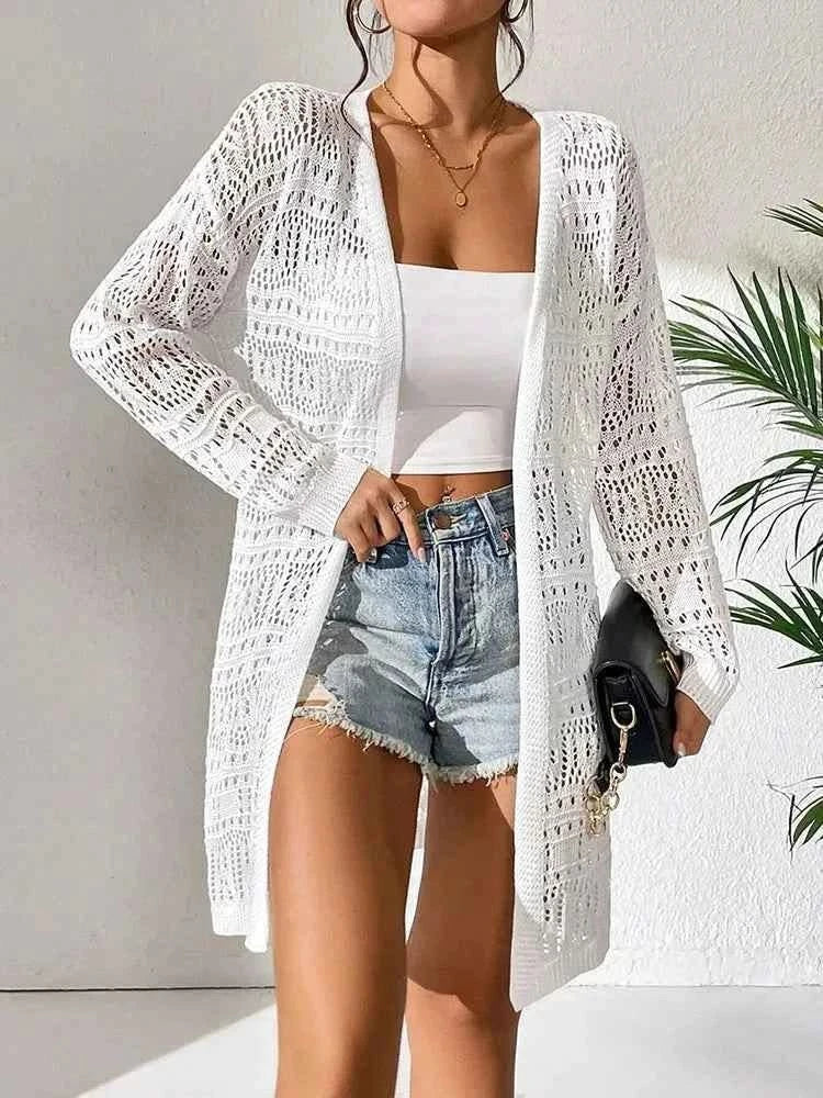 Strick Cardigan Midi - JWANOFFIZIELL