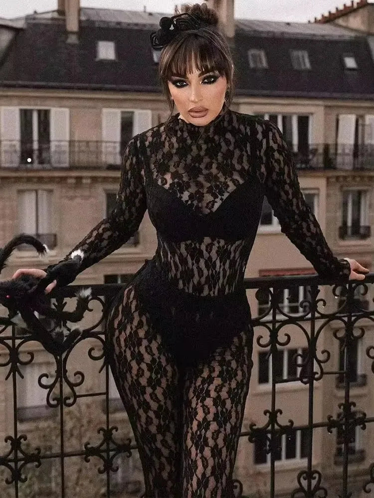 Spitzen-Set Y2K High-Waist - JWANOFFIZIELL