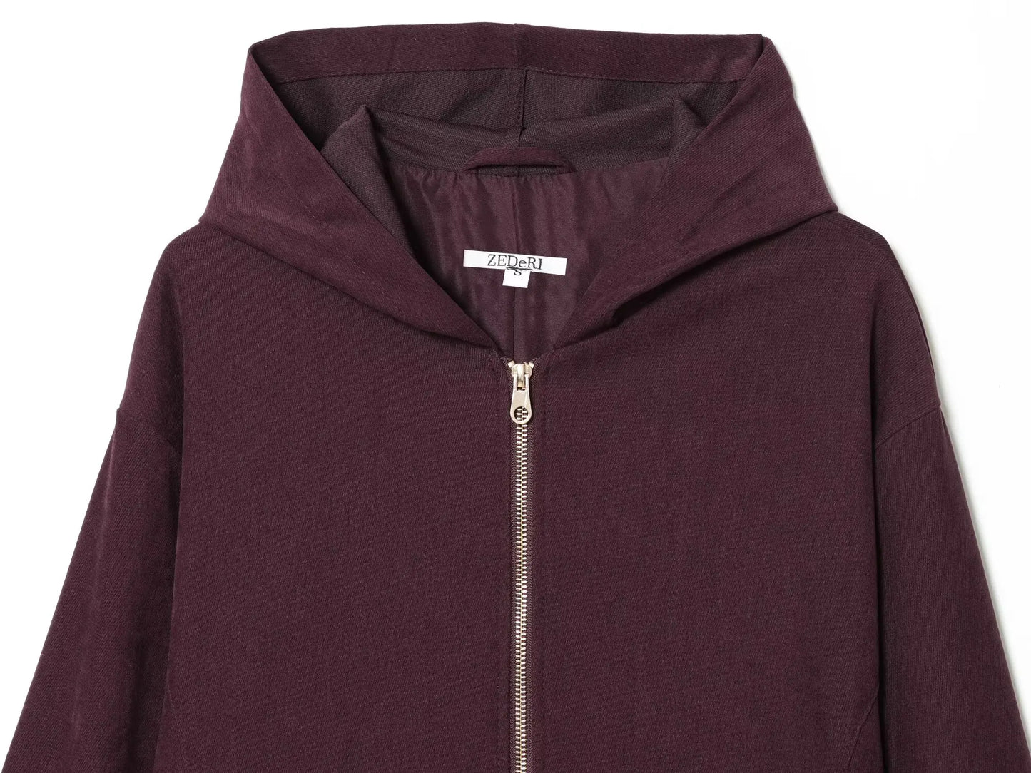 KONDALA Piloten-Jacken-Set Damen – Hoodie Jacke & Hose mit Kordelzug Herbst/Frühling