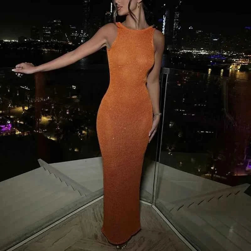 Pailletten-Strandkleid - JWANOFFIZIELL
