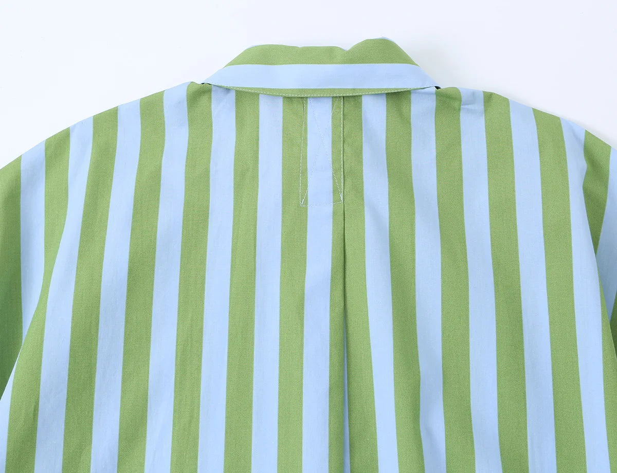 Streifen-Hemd & Shorts Set - JWANOFFIZIELL