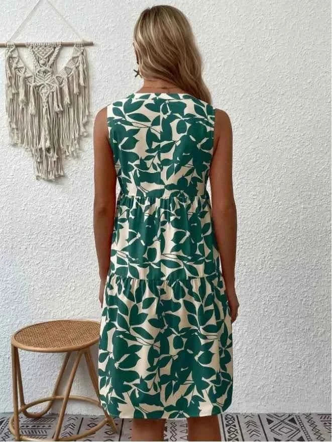 Boho Print Sommerkleid - JWANOFFIZIELL