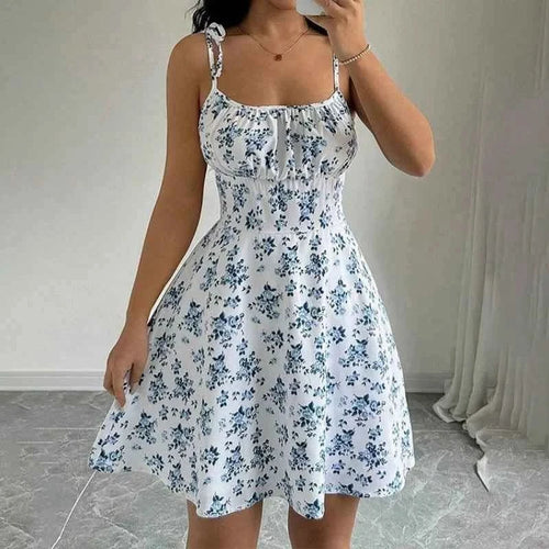 Blumen Strandkleid - JWANOFFIZIELL