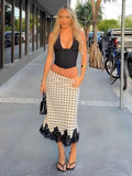 Polka Dot Maxi Rock - JWANOFFIZIELL