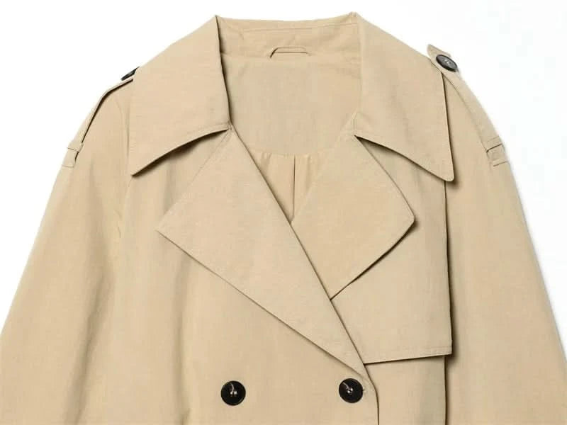 Kurzer Gürtel-Blazer
