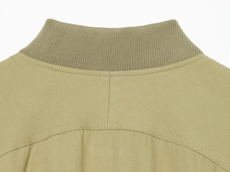 Varsity-Bomberjacke Khaki - JWANOFFIZIELL